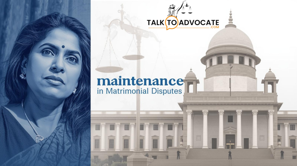 Legal advice for matrimonial disputes